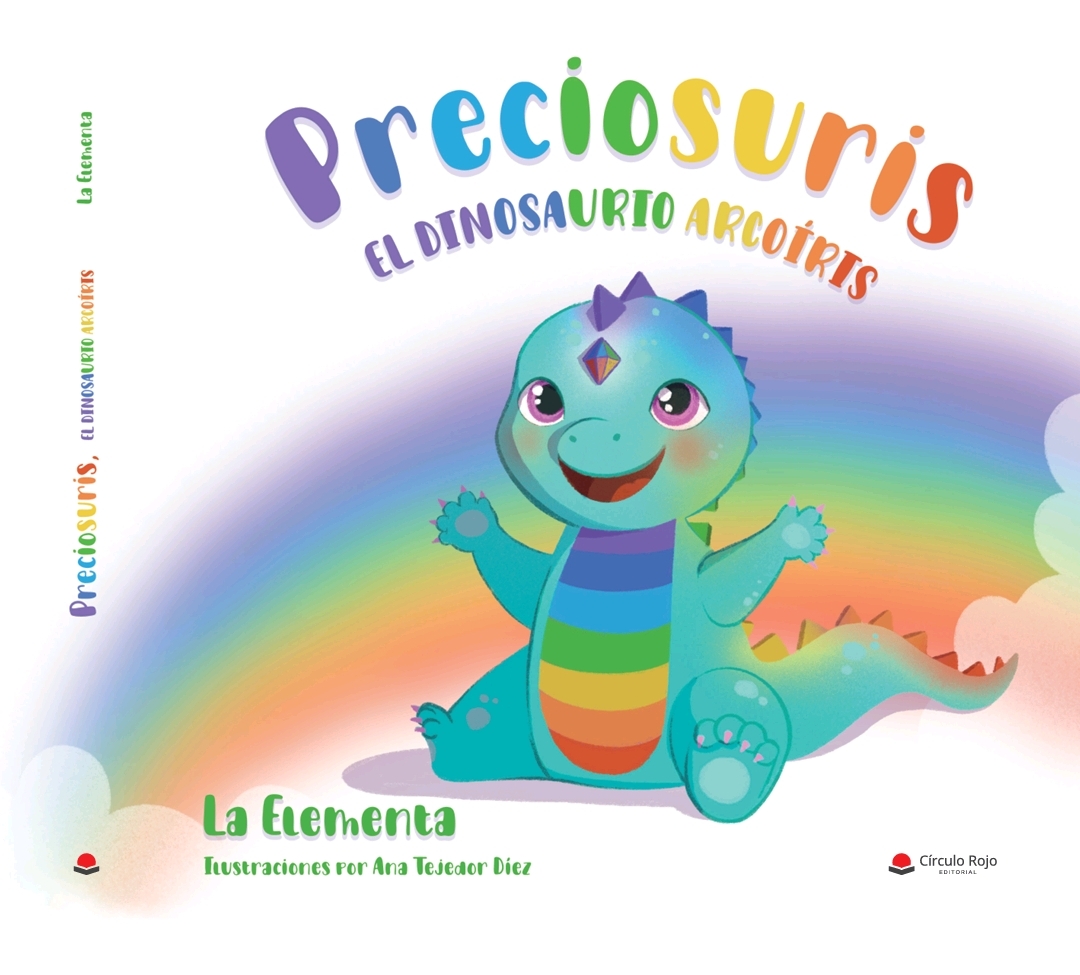 Tenemos una charla con la autora del cuento “Preciosuris, El Dinosaurio Arcoíris”.