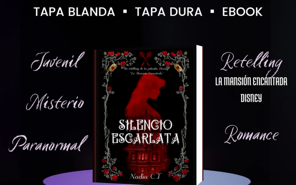 La autora Nadia C.T. nos presenta su nueva novela “Silencio Escarlata”