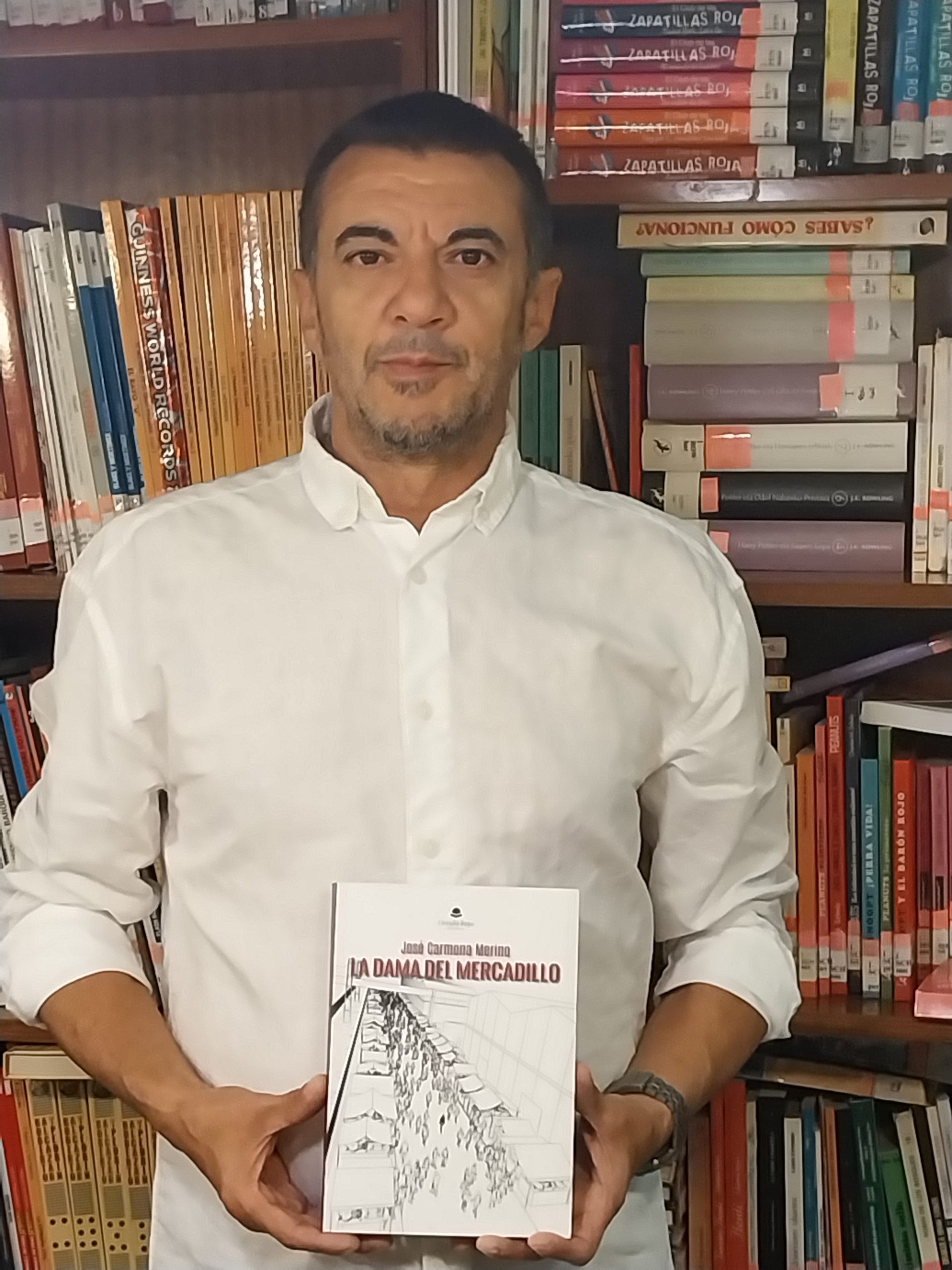 Charlamos con José Carmona Merino, sobre su obra publicada con Círculo Rojo “La dama del mercadillo”.