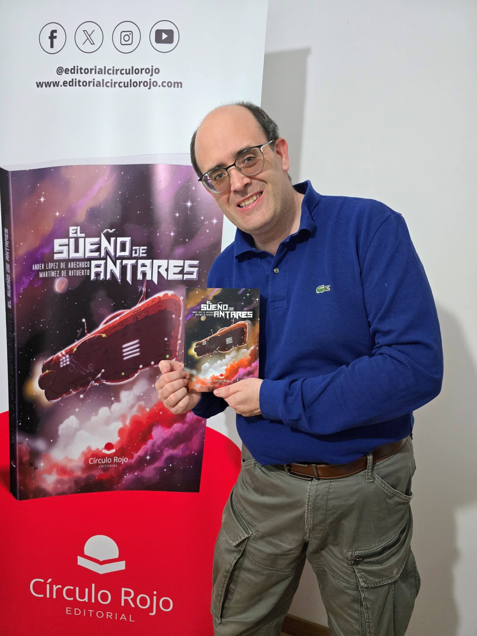 Entrevistamos a Ander López de Abechuco, autor de «El sueño de Antares»