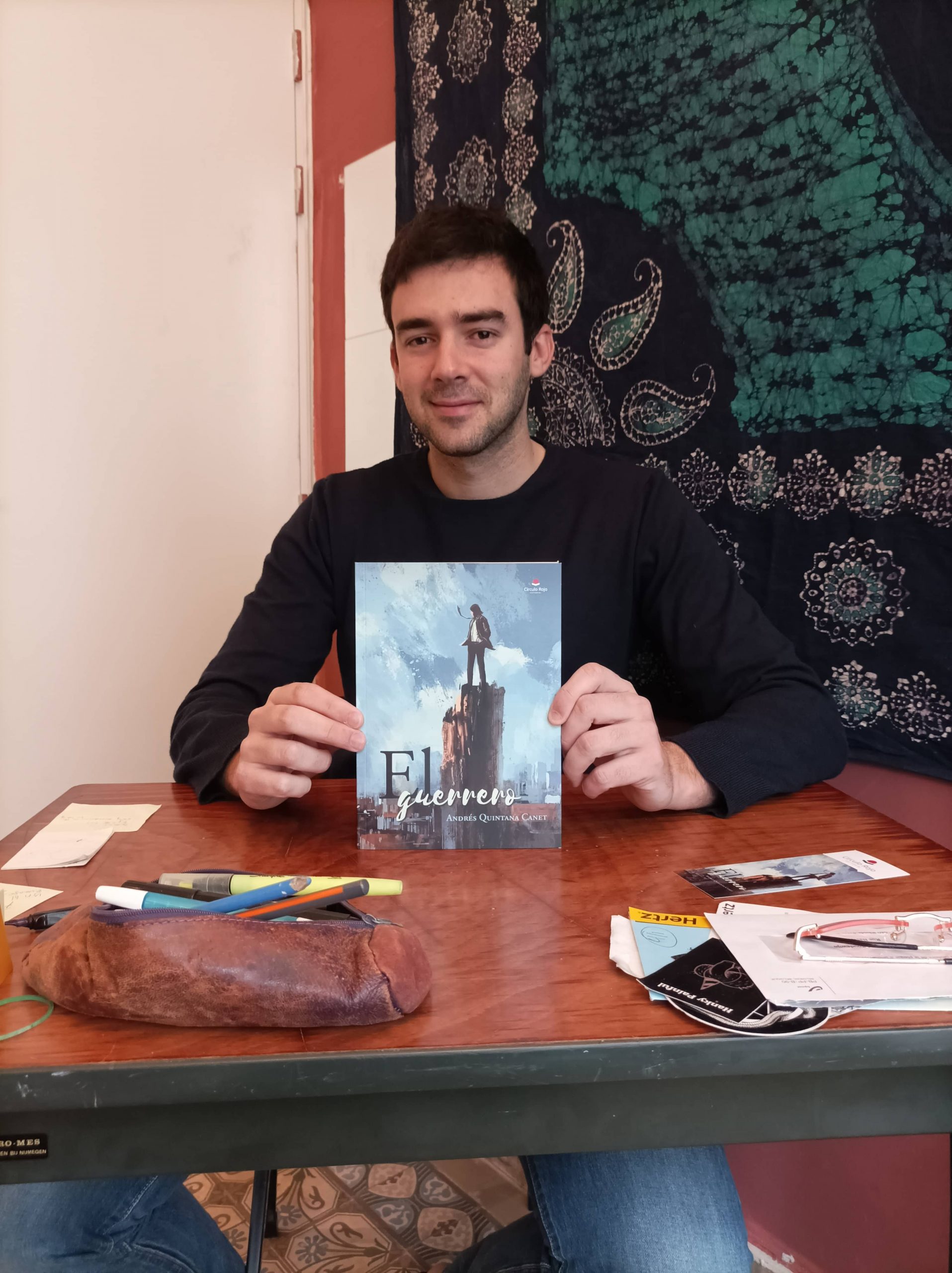 Andrés Quintana nos habla de su primera novela, «El guerrero»