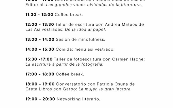 The social Hub Madrid acoge a Las Asilvestradas en su "Encuentro de literatas" como fiesta preámbulo a la feria del libro de Madrid