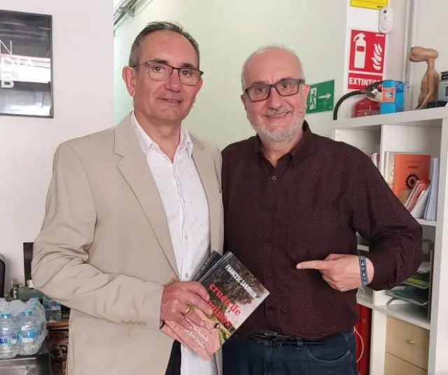 Francesc Sanahuja con Alfred López
