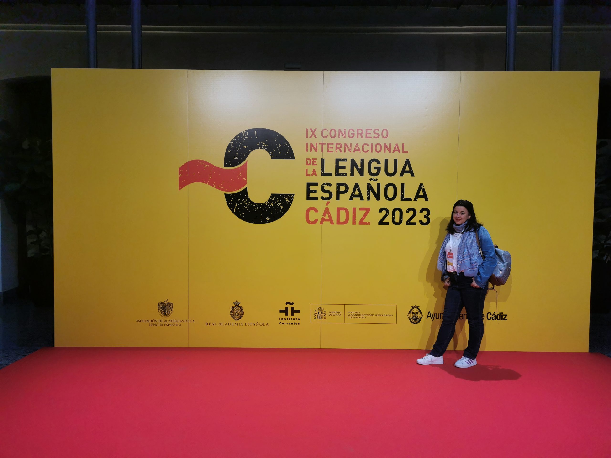 Patricia María Gallardo Soriano, asistió al l IX Congreso Internacional de la Lengua Española Cádiz 2023