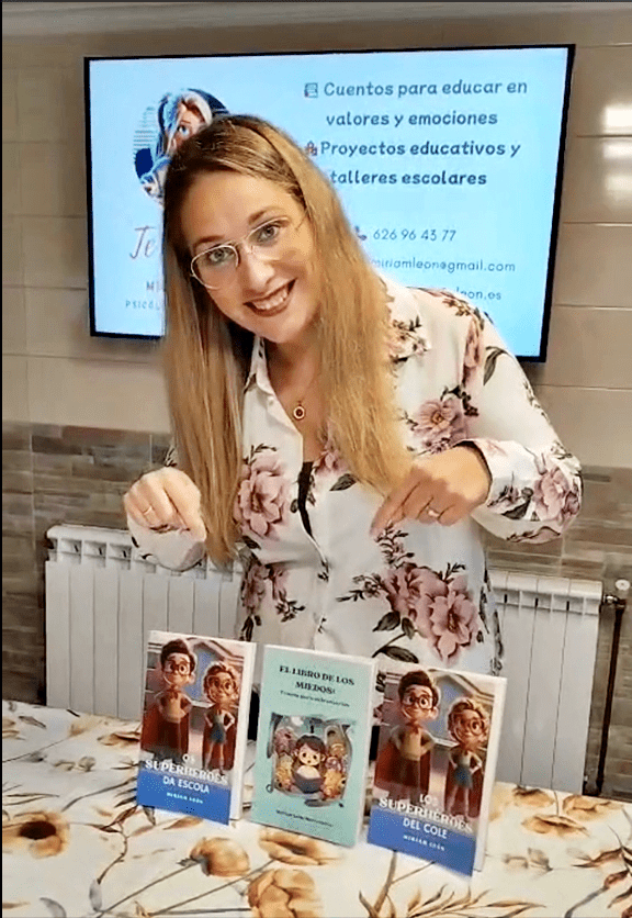 Miriam León -Los Superhéroes del Cole – El Libro de los Miedos
