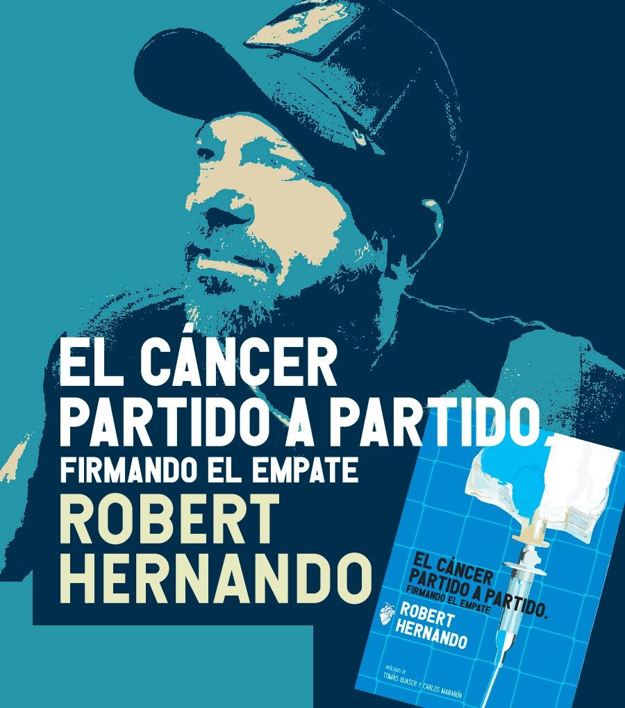“El cáncer partido a partido, firmando el empate”, nuevo libro del novelista catalán Robert Hernando.