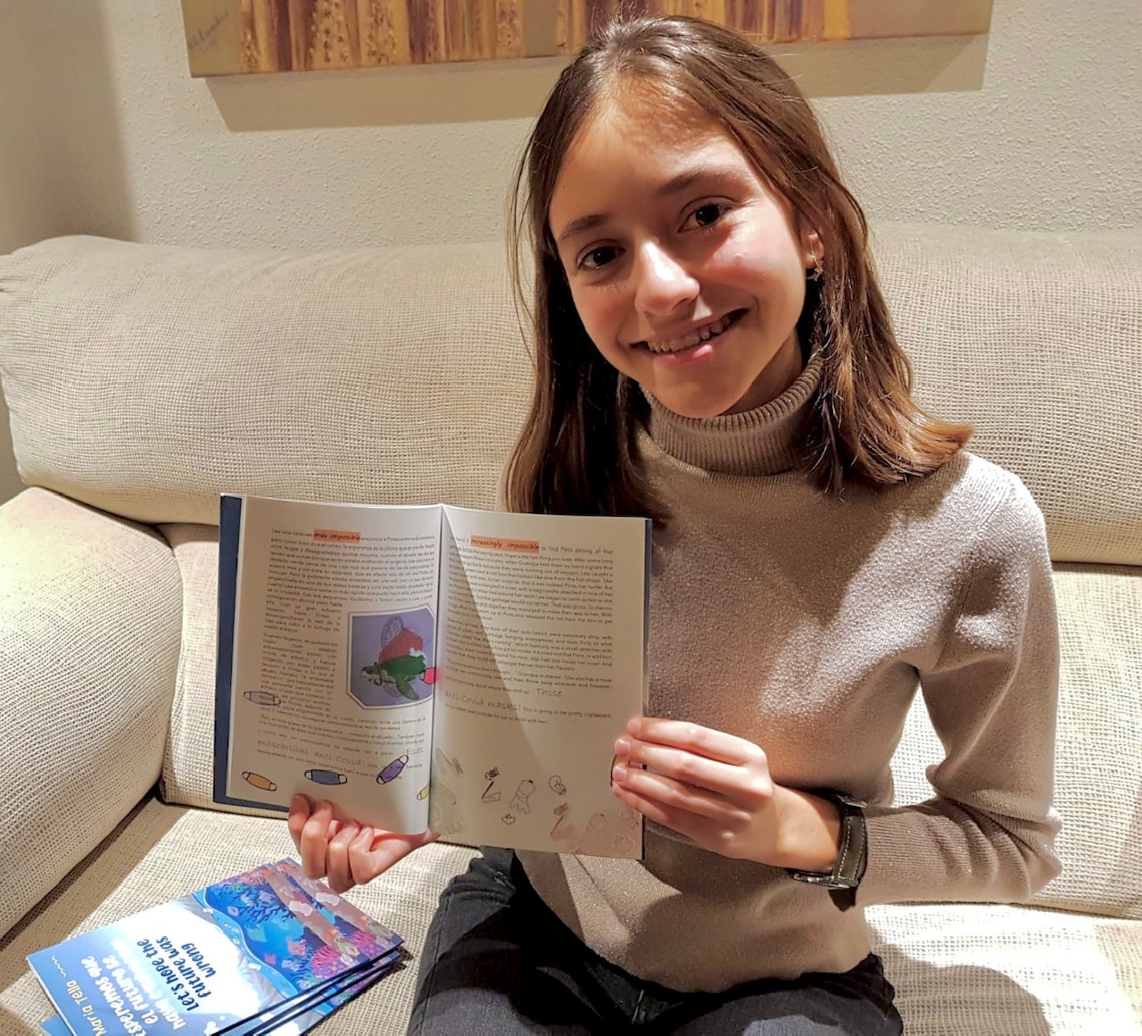 La joven escritora María Tella nos presenta su primer libro, que promete ser muy interesante, «Esperemos que el futuro se haya equivocado»