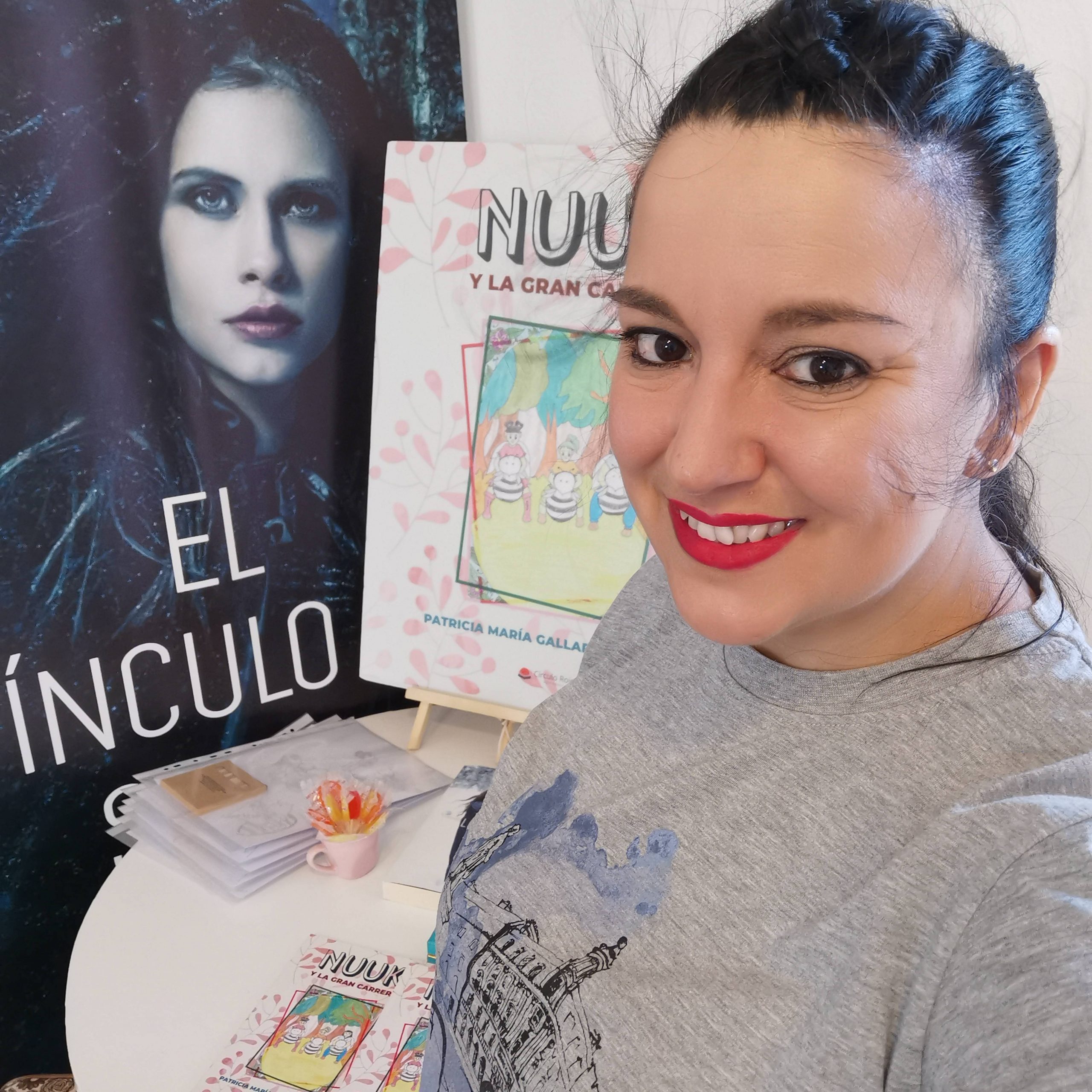 Patricia María Gallardo Soriano, participó en la XXXVII Feria del libro de Cádiz